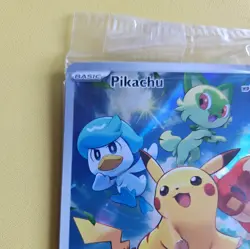 Sealed Pikachu SVP 27 Paldea Evolved Black Star Promo Card Pokemon. Sealed - Image 5