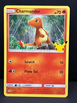 Charmander 009/025 Promo McDonald's 25th Anniversary Promos Pokemon Near Mint - Image 1
