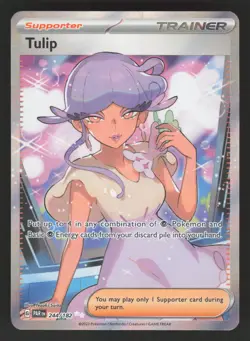 Tulip 244/182 Pokemon TCG SV04: Paradox Rift LP - Image 1