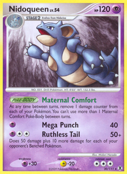 Nidoqueen 30/111 Rare | Rising Rivals | Pokemon Card - Image 1