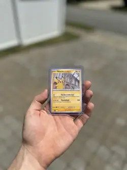 Pokemon Pikachu At The Museum Fan Art Regular Size Promo Card Custom - Image 1
