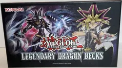 Konami Yu-Gi-Oh! Legendary Dragon Decks 3 Decks English Sealed Box 2017 - Image 1