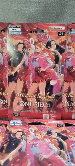 10x One Piece Card Game EB-03 One Piece Heroines Edition Sleeved Booster Pack - Image 2