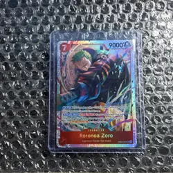 Bandai Roronoa Zoro Holo Card EB04-007 One Piece CCG English 9000 Power - Image 1