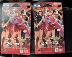 One Piece Heroines Edition EB 03 sleeved Booster Pack Lot Of 2 New Sealed - Image 1