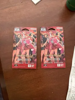ONE PIECE Heroines EB-03 Lot x2 Sleeved Booster pack English Unopened In-hand - Image 1
