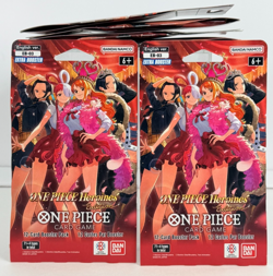 One Piece Card Game EB-03 Extra Booster Heroine's Edition x2 Sleeved Packs Eng - Image 1