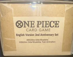 One Piece TCG 2nd Anniversary Set English Version - New and Factory Sealed - Image 1