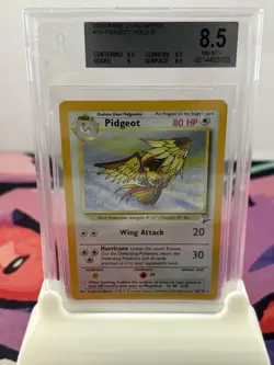 CGC 8.5 Pidgeot 2000 Base Set 2 14/130 Holo Rare Pokemon Card - Image 1