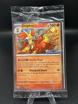 Pokemon Chaos Rising Prerelease STAFF Promos Set Of 4 Sealed - Image 1