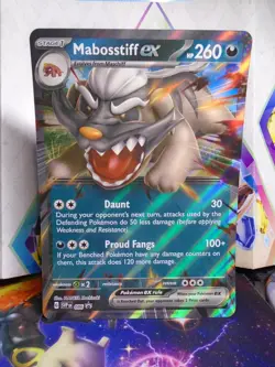 Mabosstiff ex 086 - Jumbo Card - NM - Scarlet & Violet - Fast Free Shipping! - Image 1