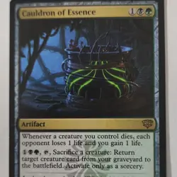 Cauldron of Essence SOI Artifact Card #0179 Regular English 3x MTG NM Packfresh - Image 2