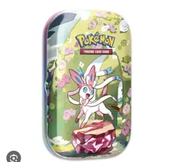Pokemon Empty Sylveon Tin With Stickers - Image 1