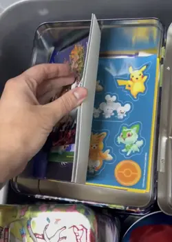Pokemon Empty Sylveon Tin With Stickers - Image 2