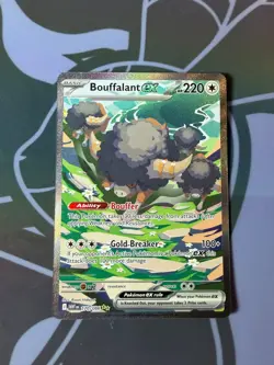 Bouffalant EX - 170/086 - White Flare - Special Illustration Rare - Pokemon NM - Image 2