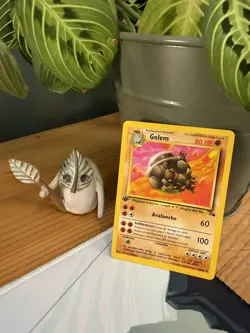 Pokemon TCG Golem Fossil 36/62 regular 1st Edition ✨ - Image 1