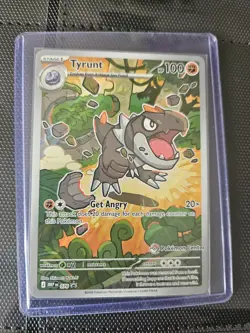 Pokemon Tyrunt Perfect Order Stamped Pokemon Centre Promo - Image 1