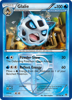 Glalie 22/101 Uncommon | Plasma Blast | Pokemon Card - Image 1