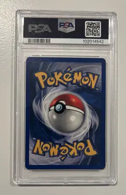 Pokemon Hitmonchan Base Set Shadowless Holo Rare #7 PSA 5 - Image 2
