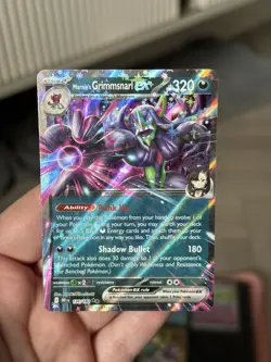 Pokemon TCG - Marnies Grimmsnarl EX 136/182 1 Destined Rivals - Image 1