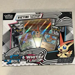 Pokemon TCG Factory Sealed Victini Illustration Collection Scarlet&Violet Black - Image 1