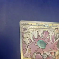 Pokemon Team Rocket’s Nidoking 233/182 Destined Rivals Near Mint Holo English - Image 2