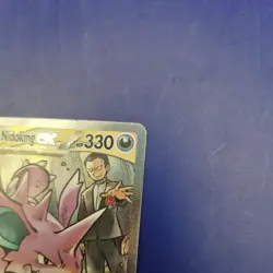 Pokemon Team Rocket’s Nidoking 233/182 Destined Rivals Near Mint Holo English - Image 4