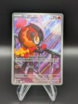 2025 Pokemon Charcadet Full Art Black Star Promo - Image 1