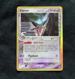 Pokemon Espeon 4/113 EX Delta Species Holo 2005 NM - Image 5