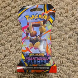Pokemon TCG PHANTASMAL FLAMES 4 Sleeved Booster Packs New Sealed Lot of 4 Packs - Image 4