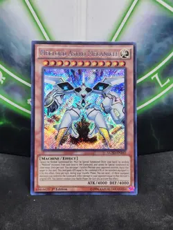 Yugioh Meklord Astro Mekanikle LC5D-EN161 Secret Rare 1st Edition NM - Image 1