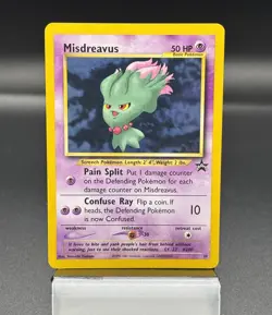 Misdreavus #39 Non-Holo Black Star Promo WOTC 1995-2001 Pokemon NM / Near Mint+ - Image 1