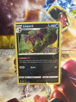 Pokemon TCG Liepard SWSH Black Star Promos SWSH187 Holo Promo - Image 1