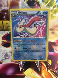Milotic Primal Clash 44/160 Reverse Holo Rare Pokemon TCG - Image 1