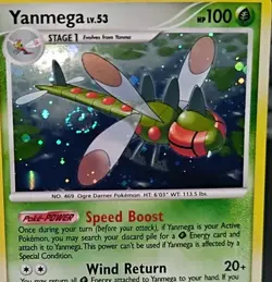 Yanmega 14/147 Supreme Victors Holo Rare *FULL SWIRL* Pokemon TCG - LP - Image 3
