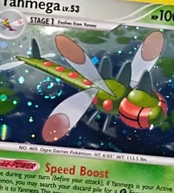 Yanmega 14/147 Supreme Victors Holo Rare *FULL SWIRL* Pokemon TCG - LP - Image 5