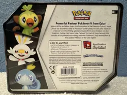 Pokemon TCG Galar Partners Tin - Rillaboom V - 5 Booster Packs Factory Sealed - Image 2