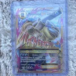 Pokemon M Blastoise EX 102/108 Evolutions Ultra Rare Holo Full Art JP 220 - Image 1