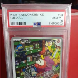 Pokemon TCG ACE 10 Fuecoco Chinese Gem Pack Vol 1 0308/09 Special Art 1 Of 3 W/W - Image 2