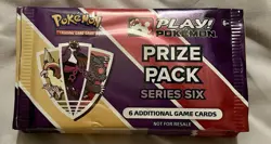 Lot of 10 Pokemon Play Prize Pack Series 6 Sealed Promo Packs - Image 1