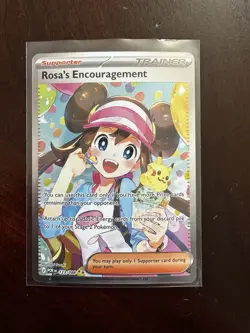 Rosa's Encouragement 123/088 Perfect Order Trainer Supporter UR Holo Full Art - Image 1