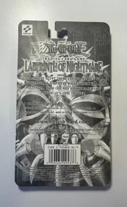 Yu-Gi-Oh! Labyrinth Of Nightmare Blister Pack 2003 English 1st edition - Image 2