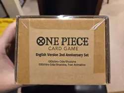One Piece TCG 2nd Anniversary Set English Version - New and Factory Sealed - Image 2