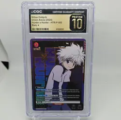 2024 Union Arena—Killua Zoldyck #UE03BT/HTR-P-002 HUNTER X HUNTER—Pristine 10 - Image 1