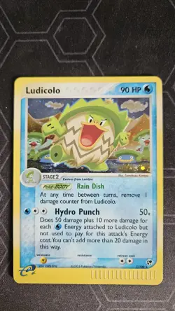 Ludicolo Holo 7/100 EX Sandstorm Pokemon Card LP - Image 1