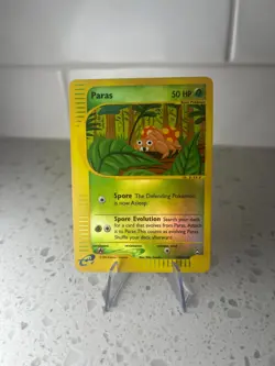 Paras 99/147 Aquapolis Reverse Holo 2002 Pokemon Card HP WOTC Vintage Single - Image 1