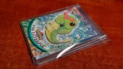 Pokemon Cards - Topps - Caterpie & Butterfree - VLP - Very nice! - Blue Label - Image 4