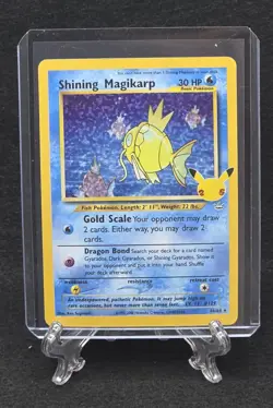 Pokemon TCG Shining Magikarp Card 66/64 Celebrations 25th Anniversary Edition - Image 1