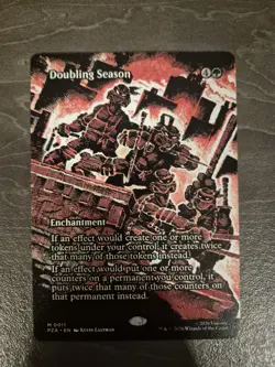 MTG Doubling Season English Nonfoil Card Magic The Gathering Collectible - Image 1
