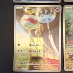 Pokemon TCG 6 Card Lot Twilight Masquerade Regular Phione Shiftry Chatot English - Image 5